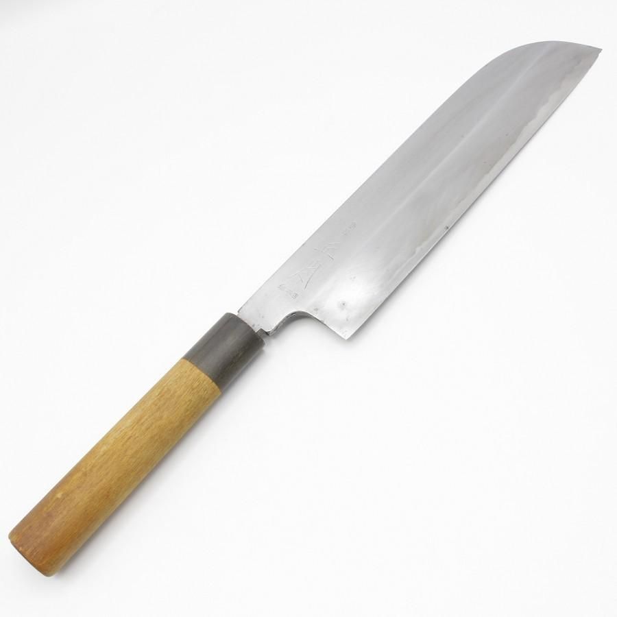 正本　総本店　鎌形　薄刃包丁　8寸 正本総本店 鎌型薄刃包丁 八寸 栗型柄 刃渡り約240mm 和包丁 - メルカリ