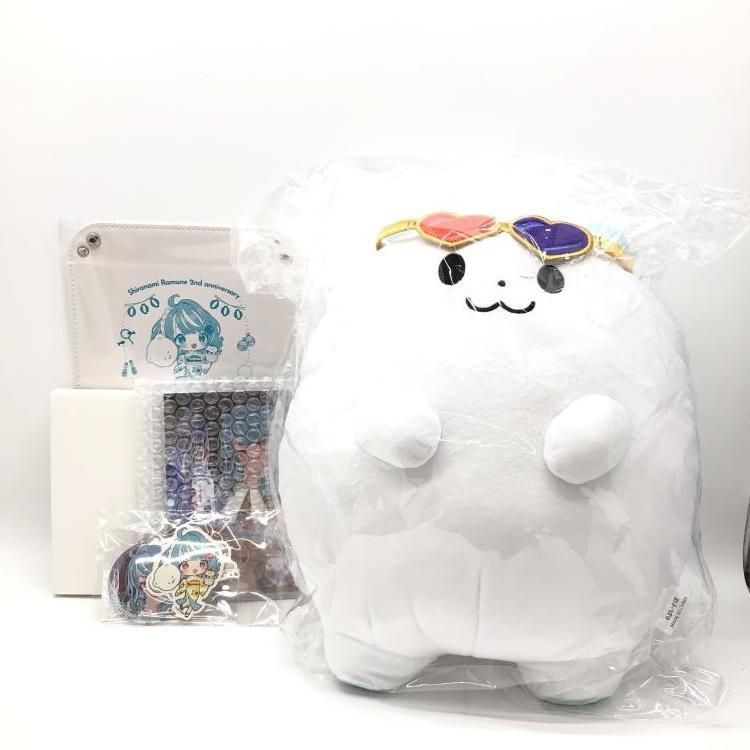 ぶいすぽっ！ 白波らむね 2周年 しらたま　ぬいぐるみ ぶいすぽっ！ 白波らむね 2周年記念2024 しらたまぬいぐるみ - メルカリ