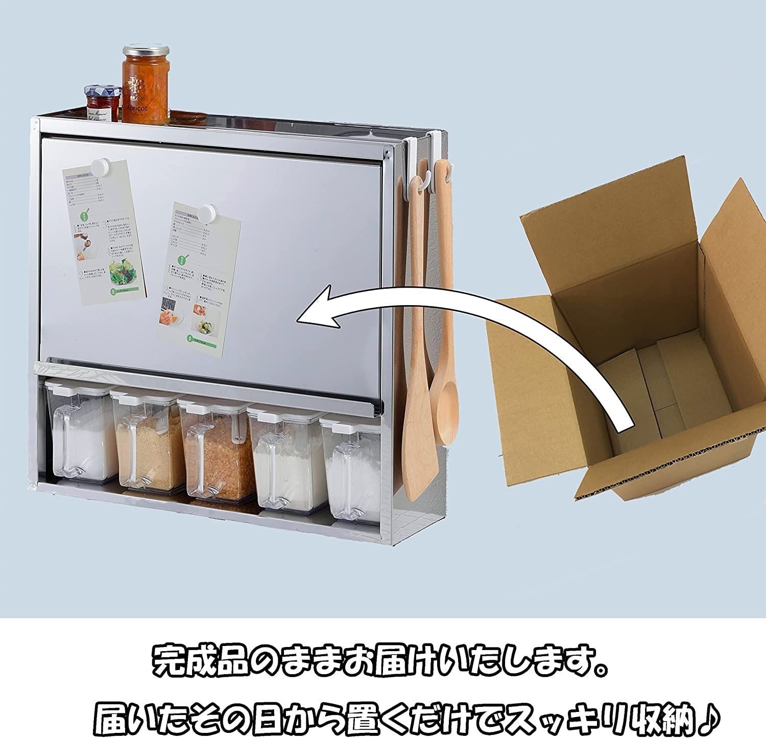 大竹産業 ステンレス製 スパイスラック YMG-011 10杯 燕三条製