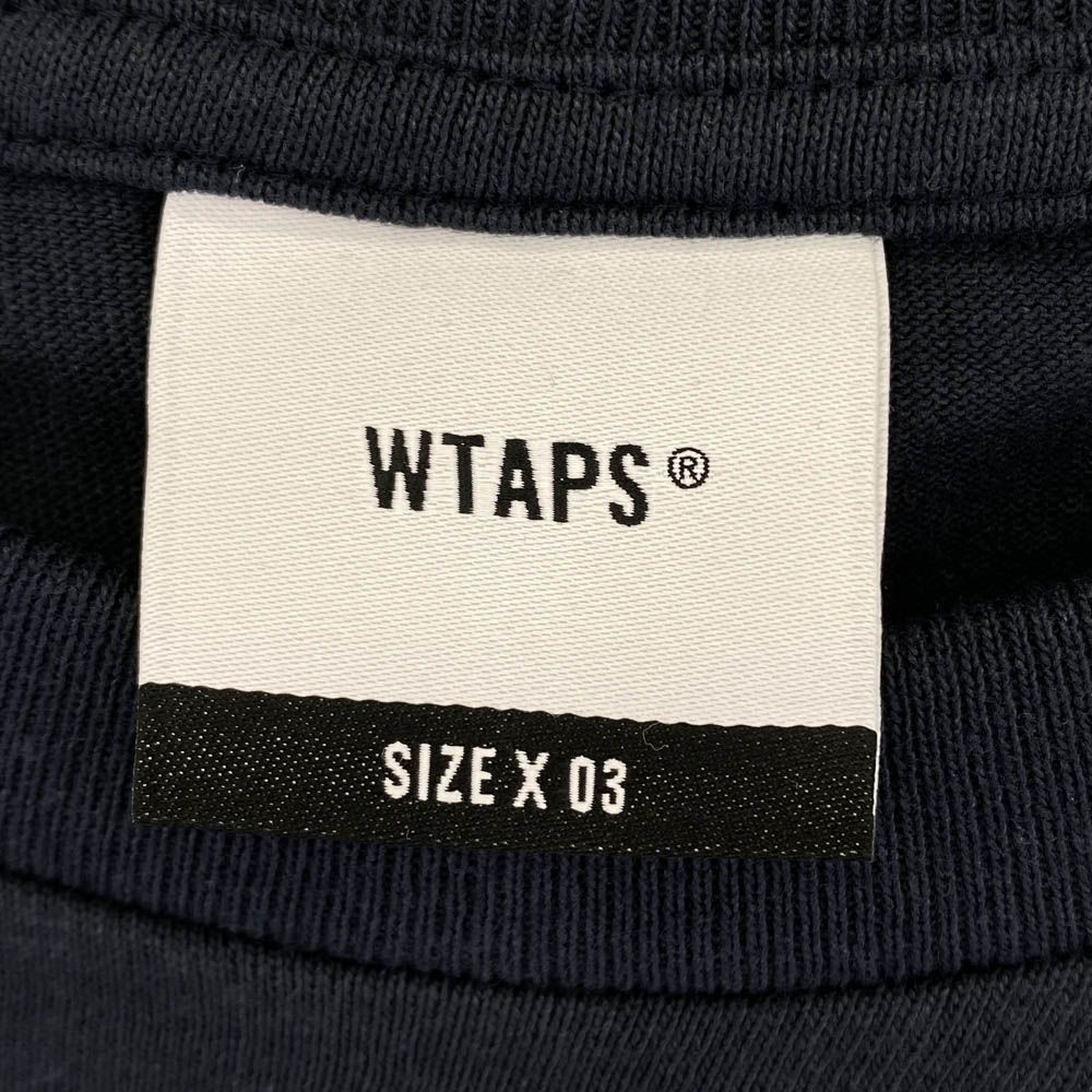 WTAPS ダブルタップス Ransom SS Cotton ロゴプリントTシャツ