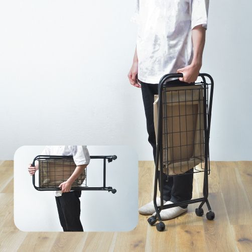 バスケットワゴン