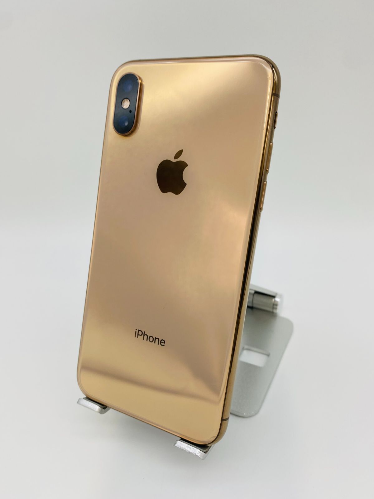 iPhoneXs 64GB ゴールド【SIMフリー】新品バッテリー - スマートフォン本体