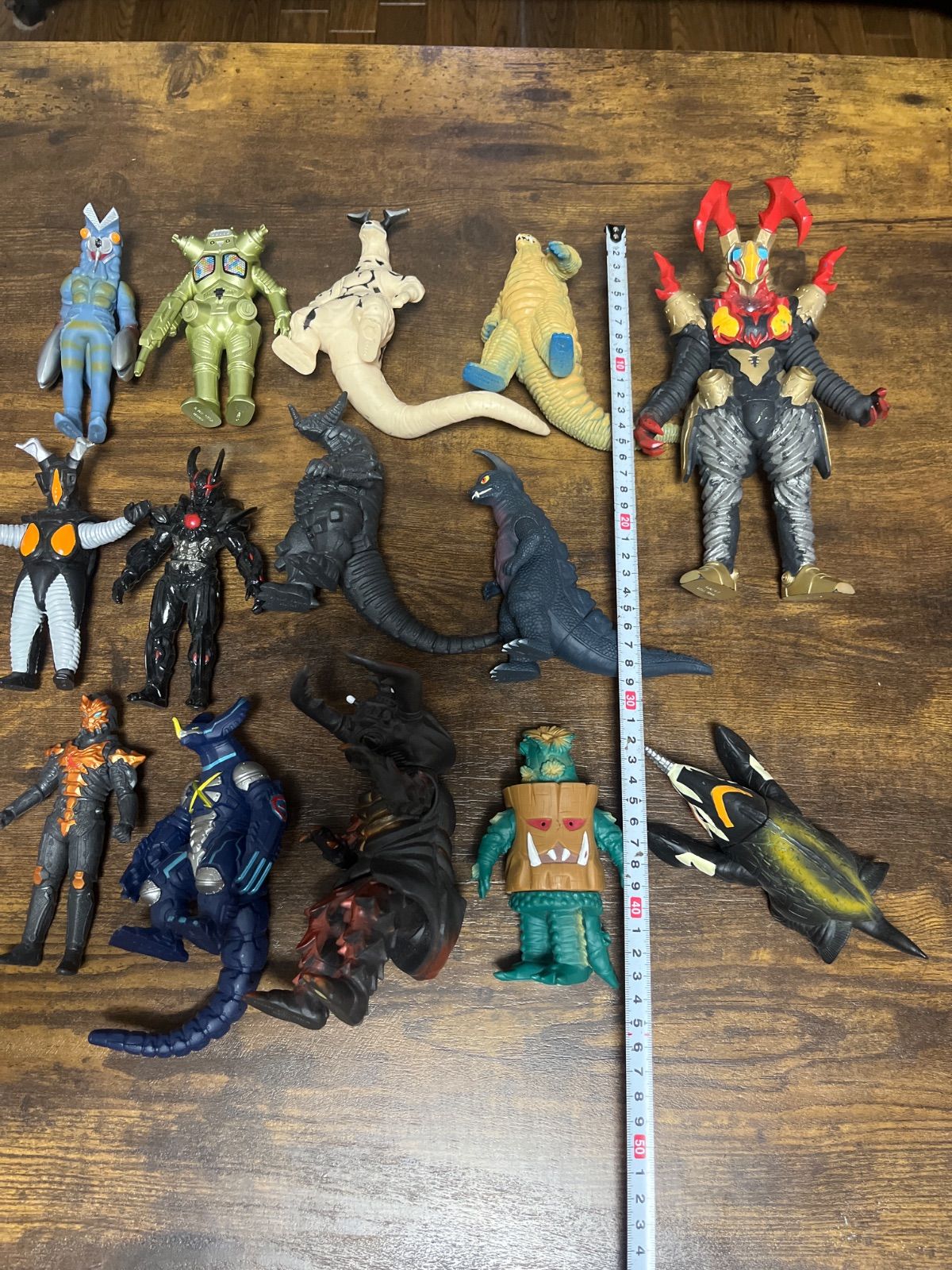 ウルトラマン　ソフビ　フィギュア　47体 廃盤 ウルトラマン ウルトラ怪獣 ソフビ フィギュア14体 まとめ