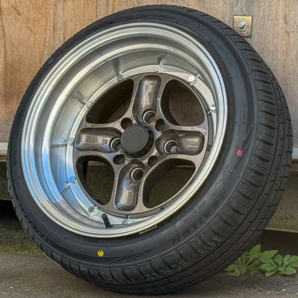 新品 タイヤホイール4本セット 15インチ 8J ±0 PCD 100 114.3 4穴 165