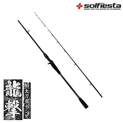 人気商品】 SOLFIESTA(ソルフェスタ) タチウオ竿 龍撃太刀魚テンヤ 180