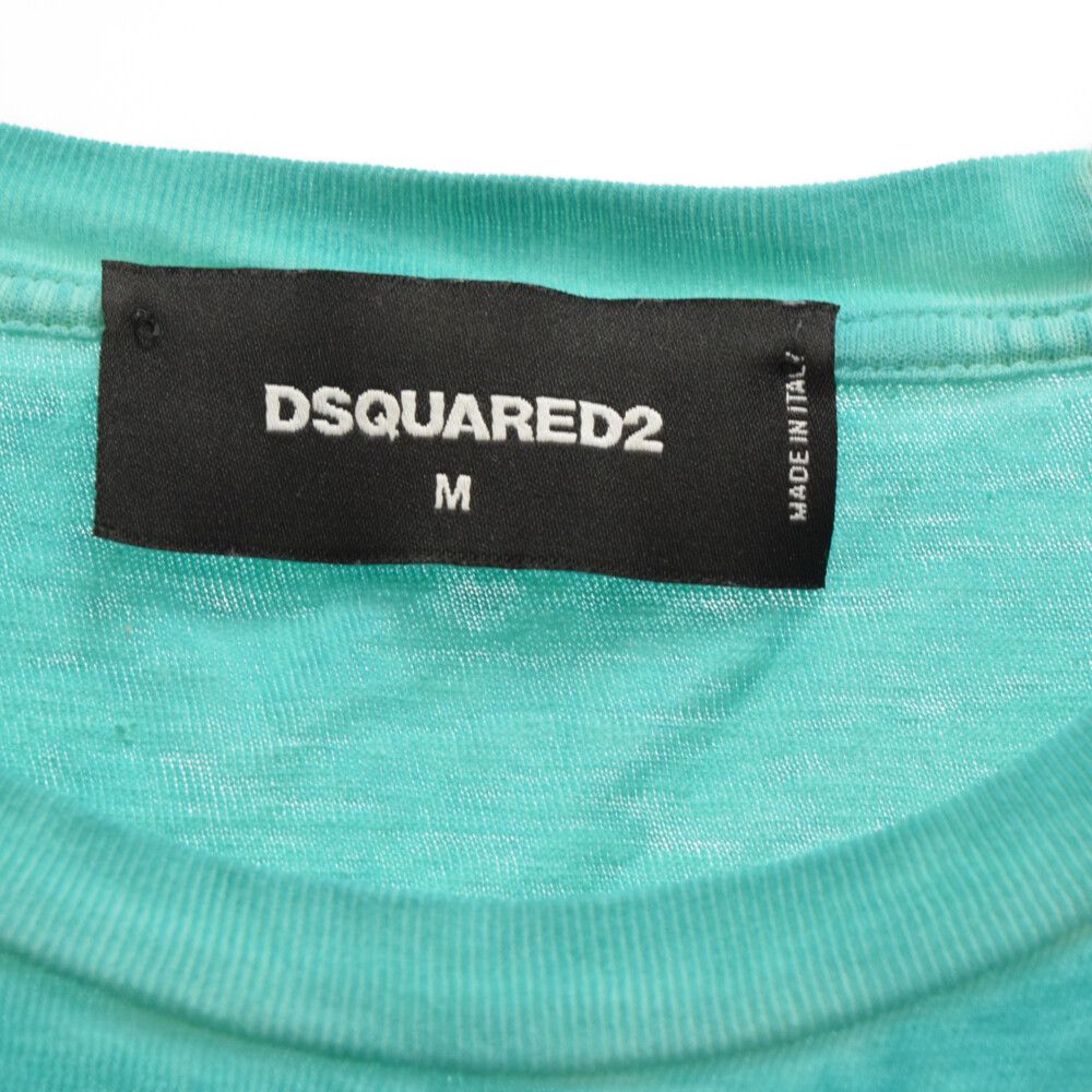 DSQUARED2 (ディースクエアード) カレッジロゴプリント半袖T