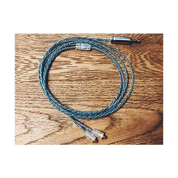 WAGNUS. イヤホン オーディオ アップグレードケーブル リケーブル Easter Lily 3.5mm 3 プラグ FitEar type