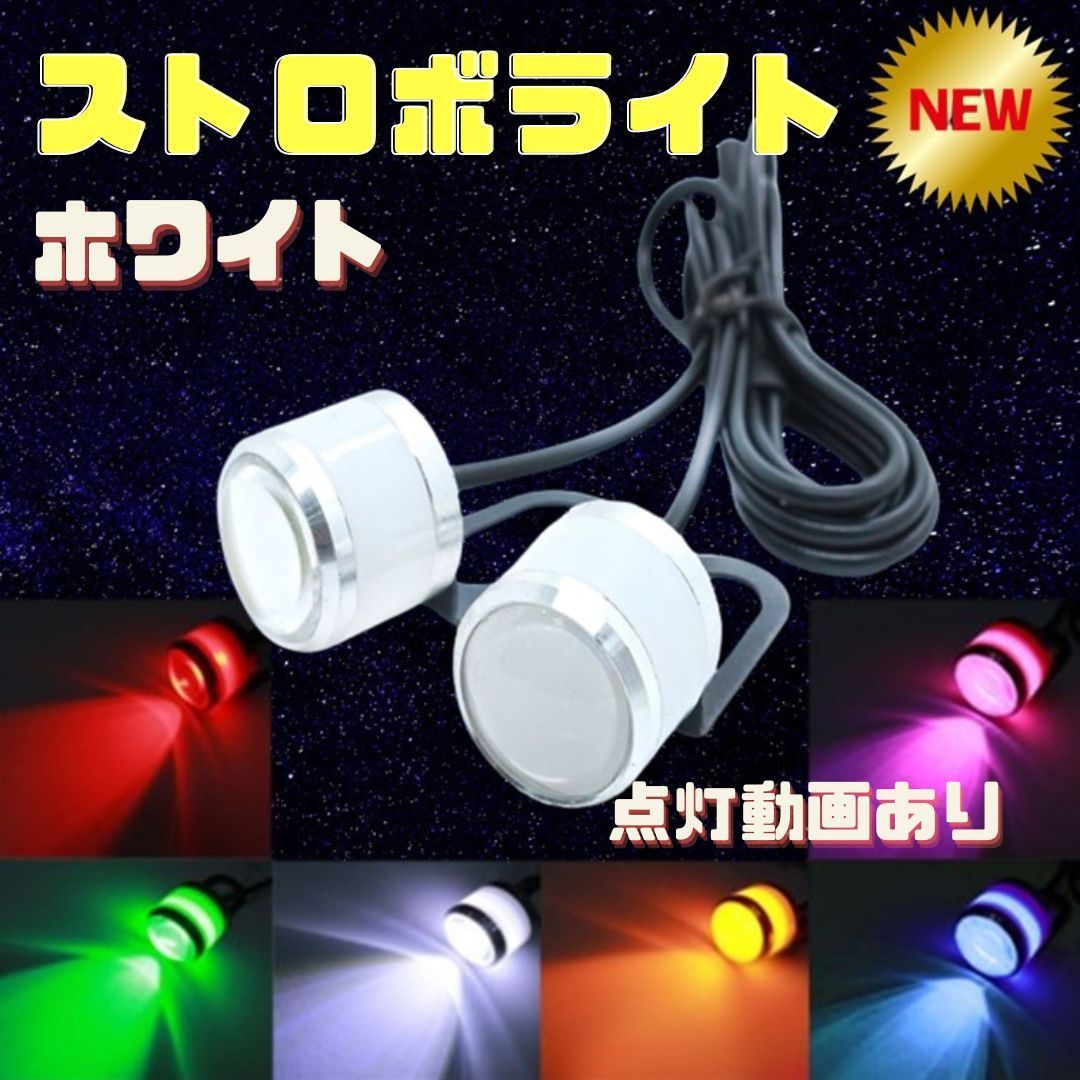 ストロボライト　ホタル 楽天市場】蛍ランプ 2個1set 【ポイント10倍】 LED ステー付き