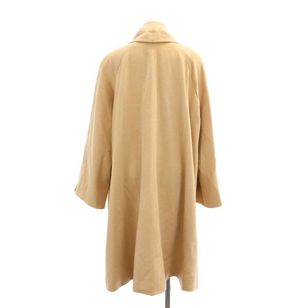 アクアスキュータム AQUASCUTUM ウール コート ロング ショール 9 ベージュ MY OS