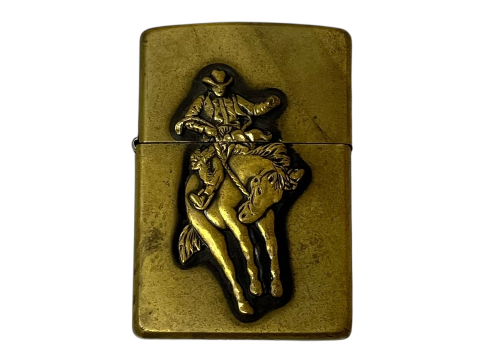 希少 zippo（ジッポー） Marlboro ロデオ ブラス メタル付き