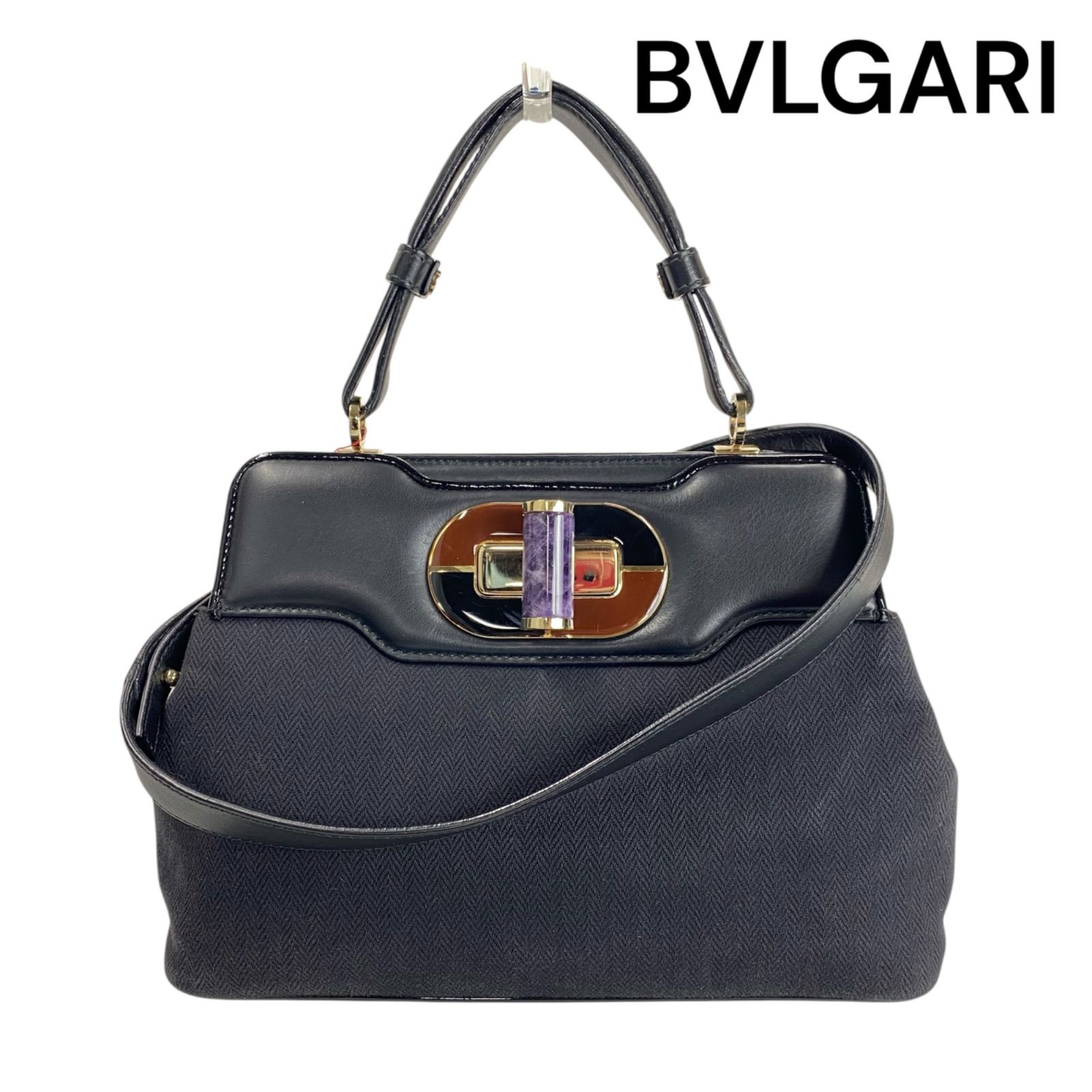 ○美品 ブルガリ BVLGARI イザベラ ハンドバッグ ショルダーバッグ 