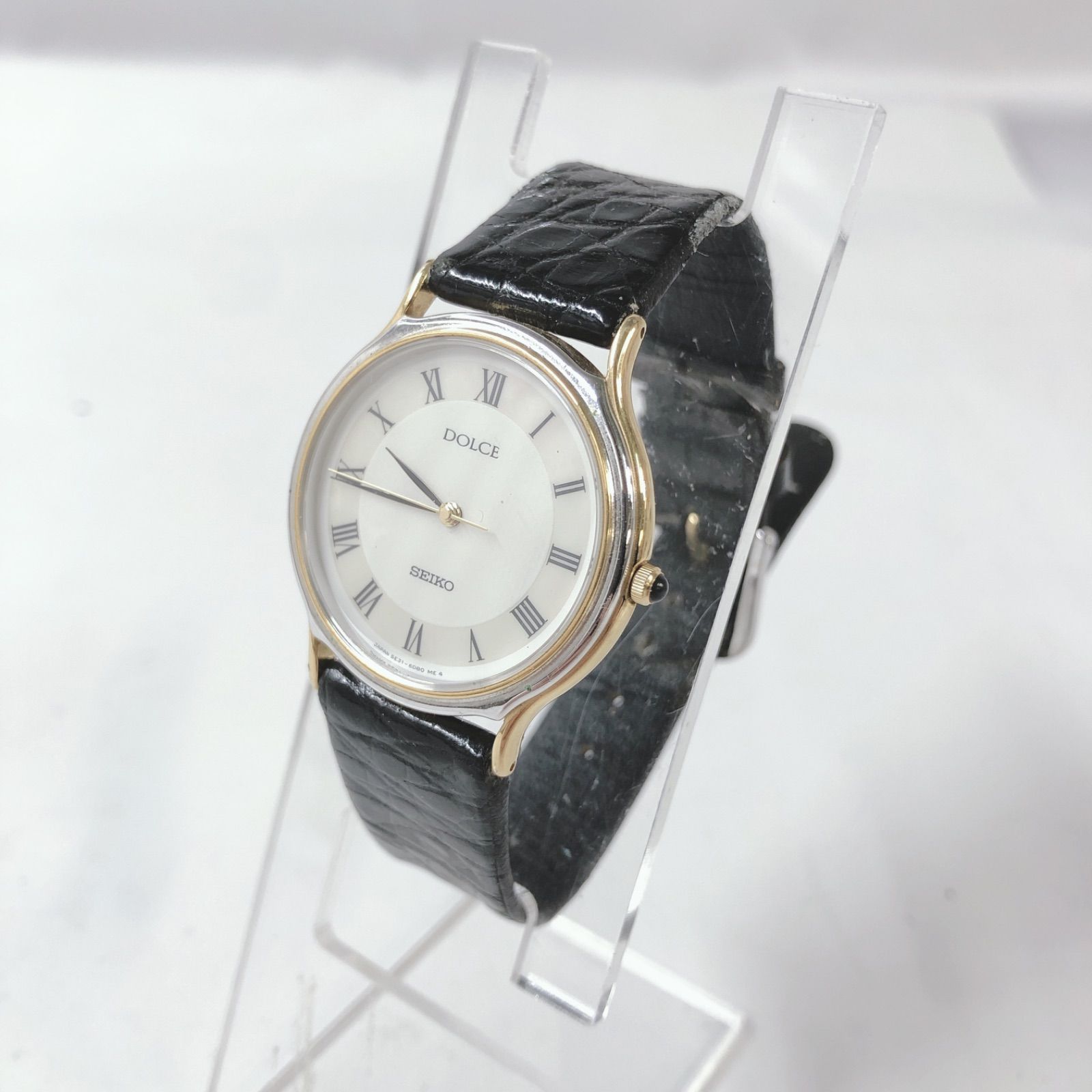 セイコードルチェ SEIKO DOLCE クォーツウォッチ 5E31-6D60 - メルカリ 