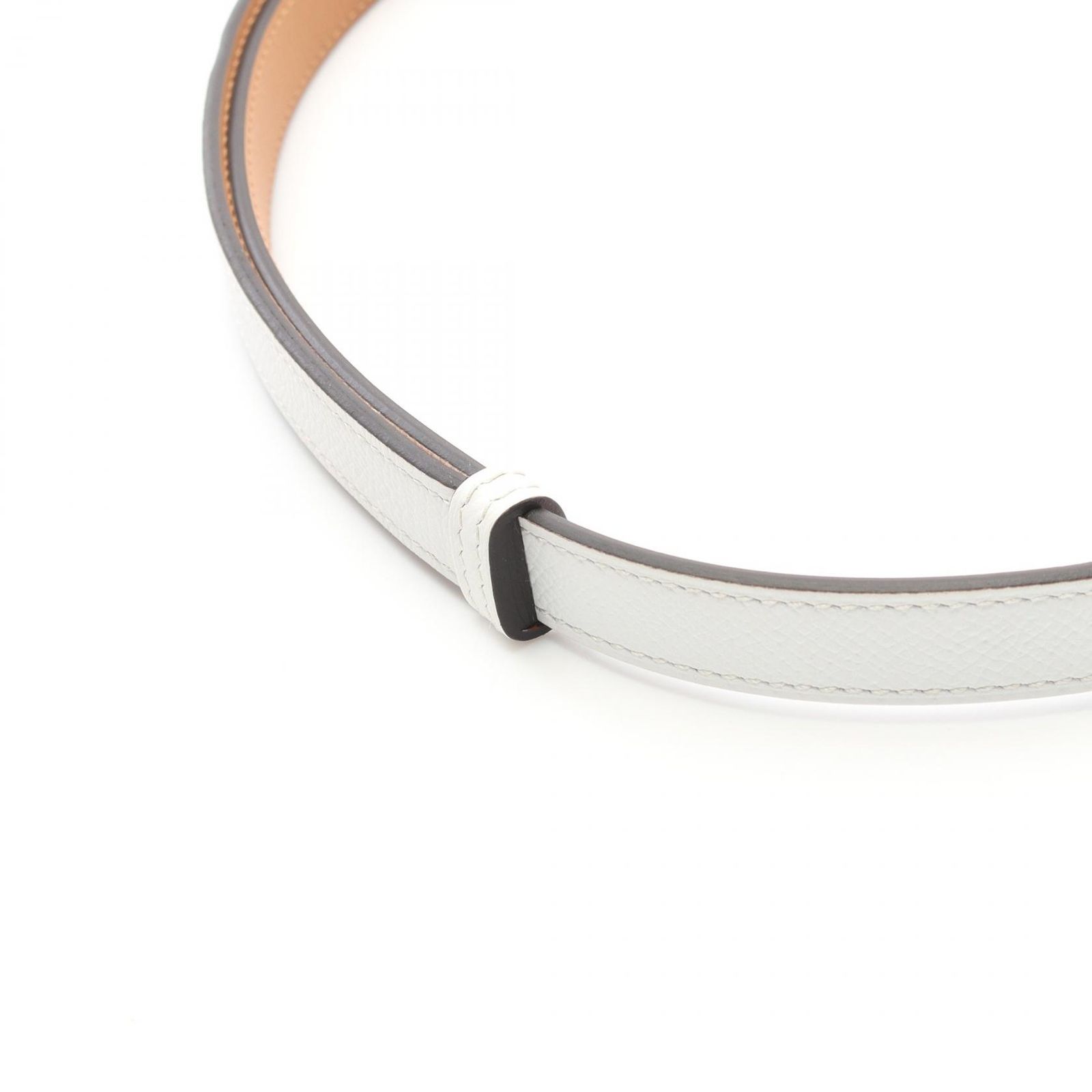 【新品未使用】ケリーベルト/ホワイト【HERMES】 エルメス HERMES ベルト ケリーベルト ホワイト その他 ベルト