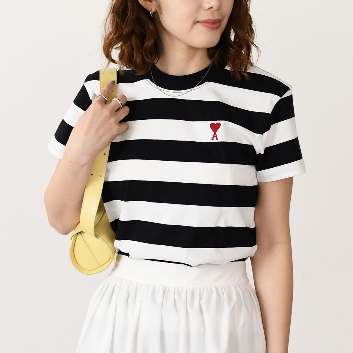 AMI ALEXANDRE MATTIUSSI AMI PARIS アミ パリス トップス Tシャツ