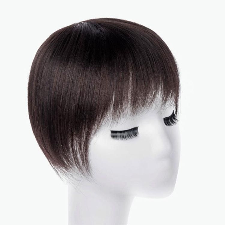 人毛100%ショートウィッグ　人毛部分ショートウィッグ　人毛ヘアピース 部分ウィッグ 人毛100% 日本仕上げ 高品質 20cm 医療用 ショート