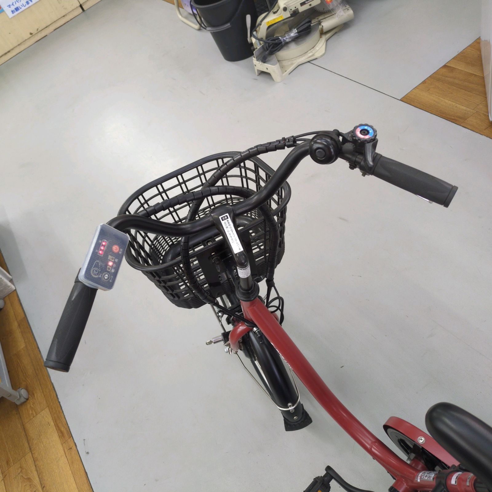多少の使用感 電動アシスト三輪自転車