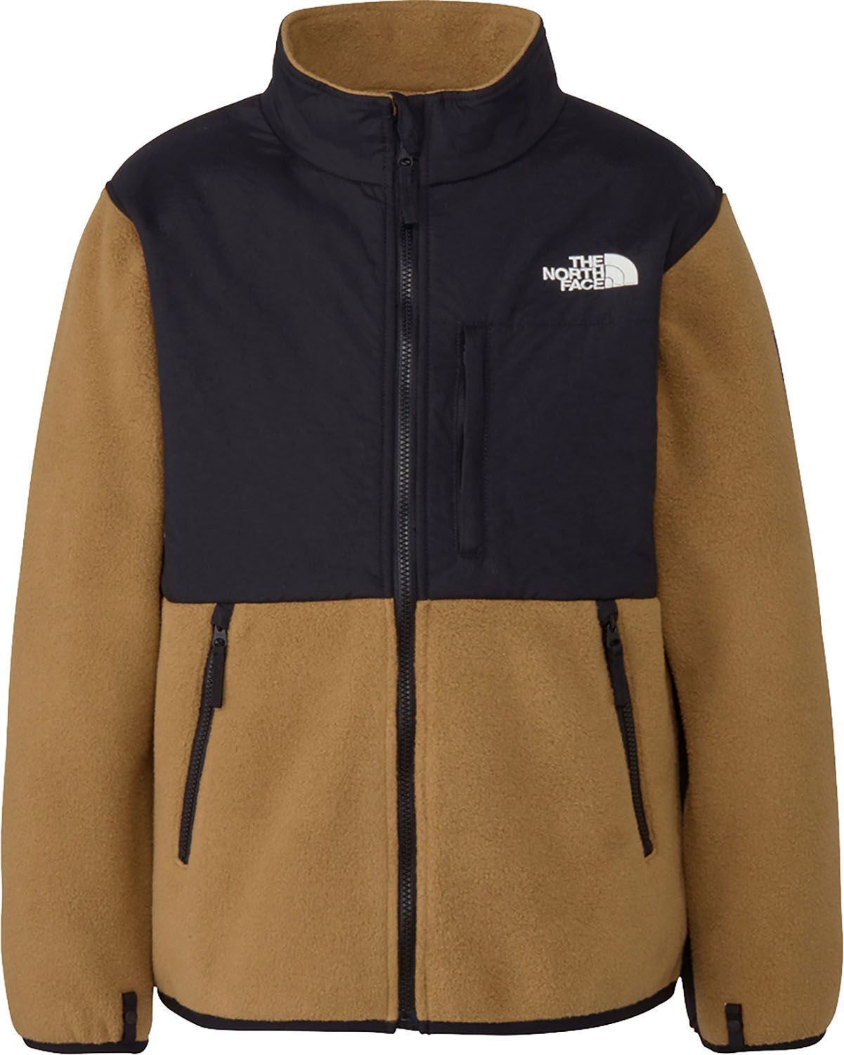 ザ ノース フェイス THE NORTH FACE アウトドア キッズ デナリジャケット ジュニア 子供 フリース アウター 上着 防寒着 軽量 秋 冬 普段着 通学 外遊び キャンプ ロゴ刺繍入り 親子コーデ NAJ72552 UB ユーティリティブラウン