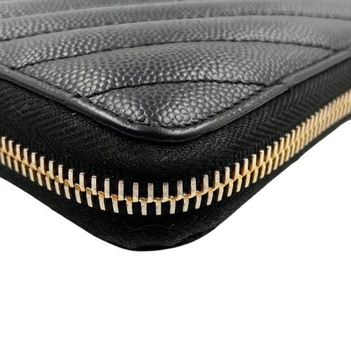 YSL SAINT LAURENT サンローラン カサンドラ ラウンドジップ 長財布