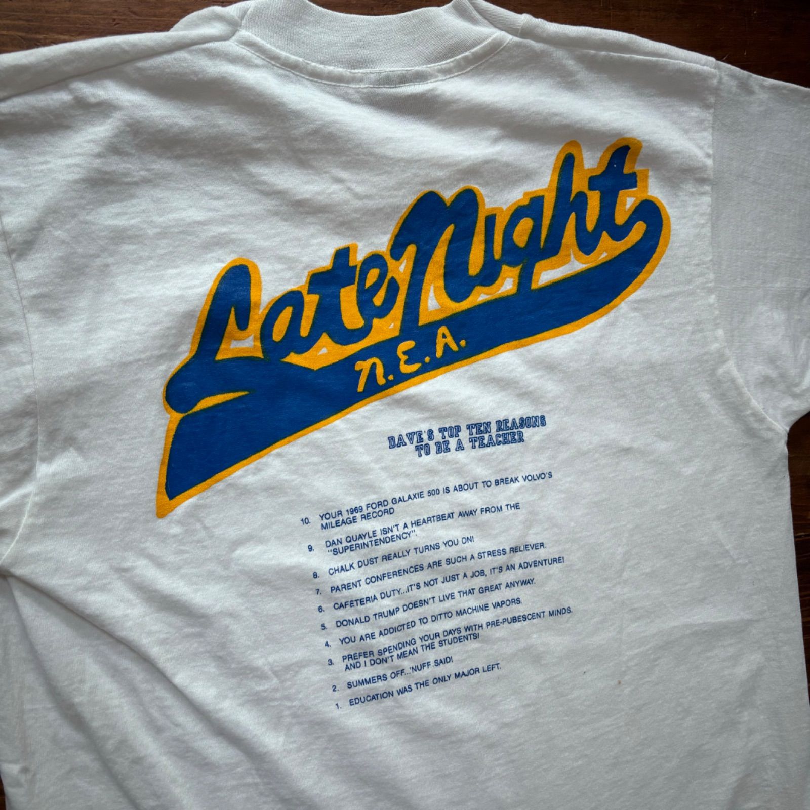 80s】SCREEN STARS 『Late night』Tシャツ スクリーンスターズ 