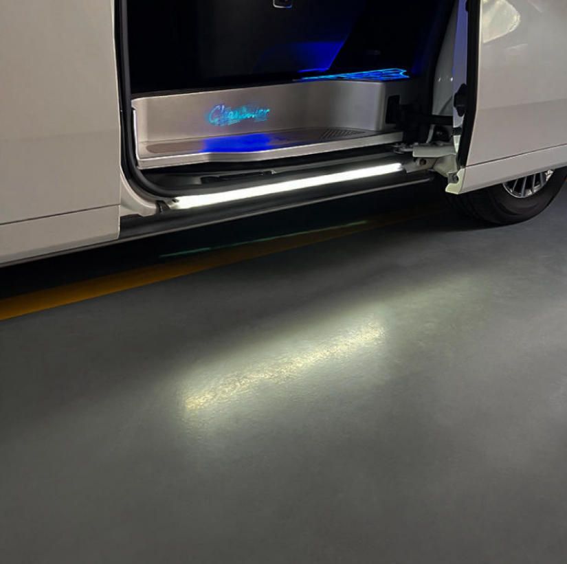 適用15-22款トヨタエルファー30系中門敷居ウェルカムライトウィルファー雰囲気灯サイドスカート灯