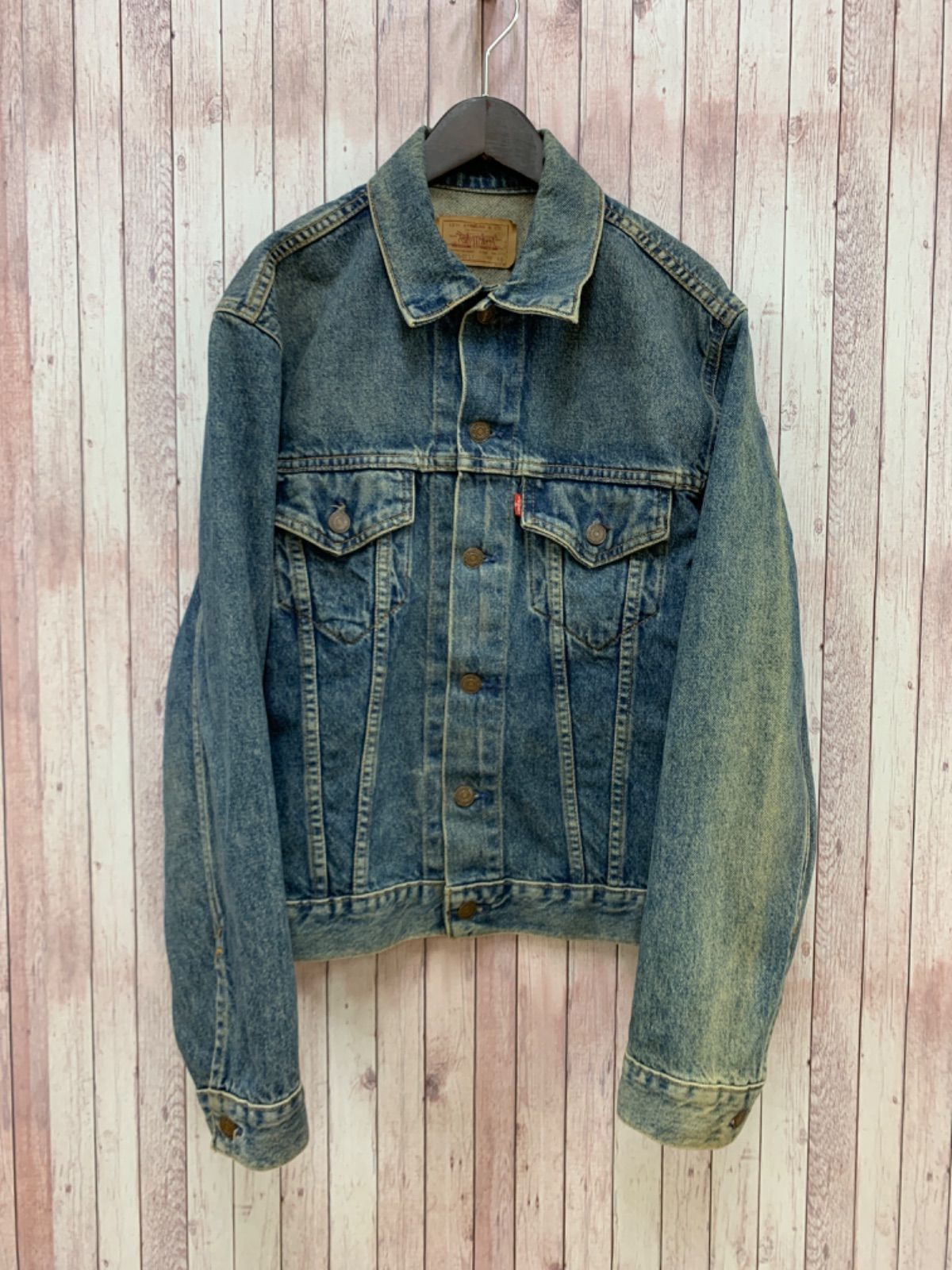 ☆USA製 LEVI'S リーバイス デニムジャケット サイズ40 ジージャン ☆USA製 LEVI'S リーバイス デニムジャケット サイズ40 ジージャン