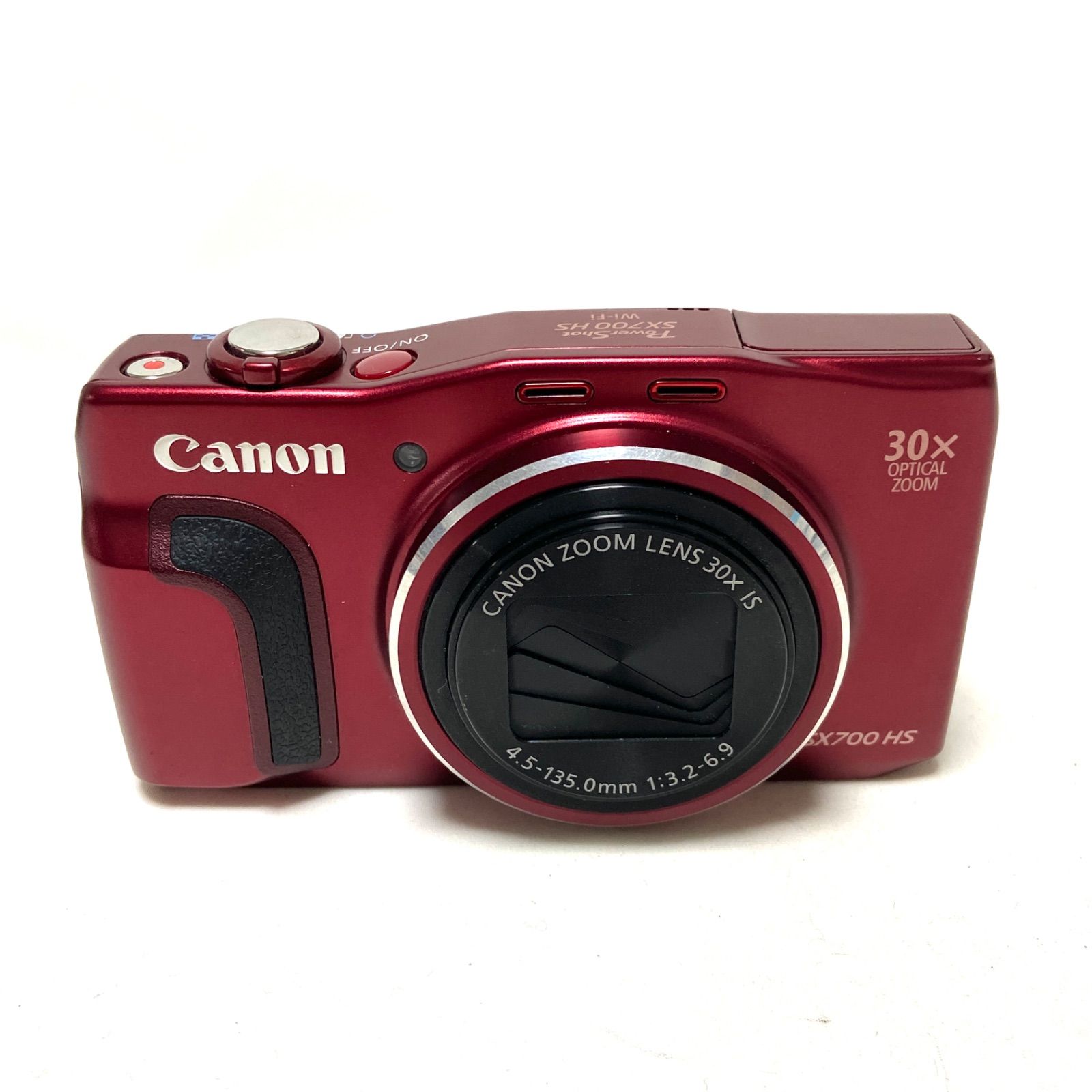 Canon 節約 コンパクトデジタルカメラ 赤 ジャンク Canon SX710 HS