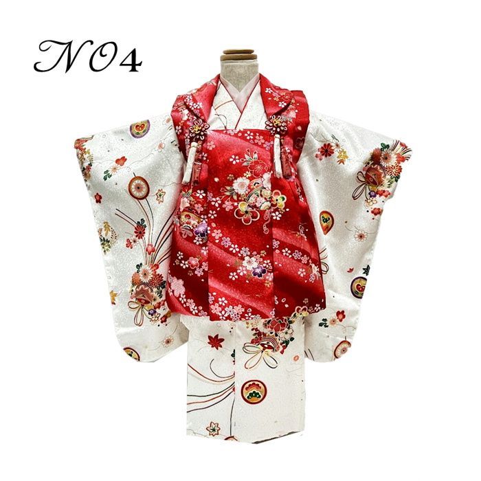 753 女児着物セット 【期間16500円→13200円】3歳用 被布セット 23092003