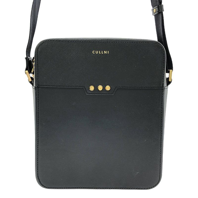 中古】 コーチ ショルダーバッグ 72331 レザー ブラック 斜め掛け  