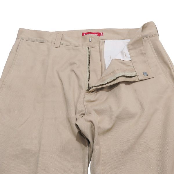 SUPREME シュプリーム WORK PANT ワーク パンツ タン ボトムス サイズ