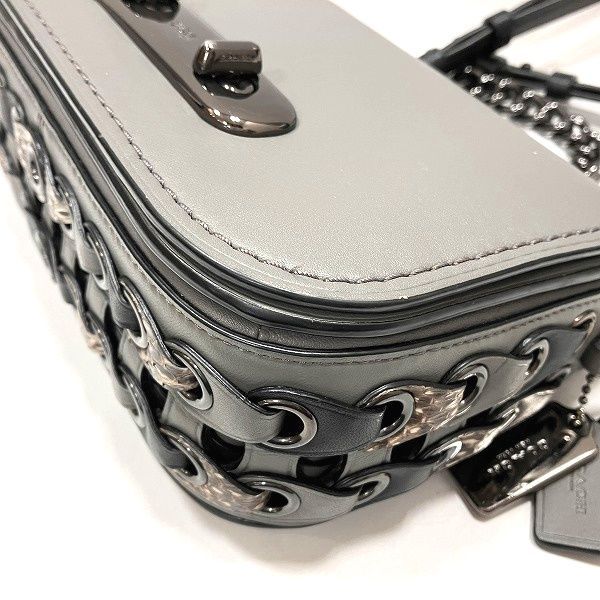 コーチ 22870 レザー チェーン ショルダーバッグ コーチ 22870 レザー チェーンショルダー バッグ ショルダー