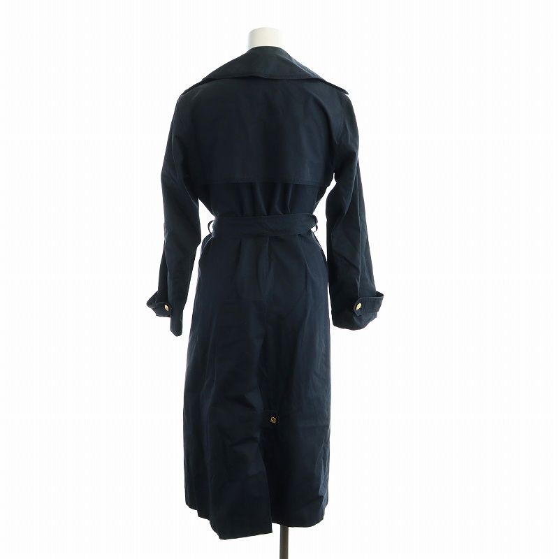 セリーヌ CELINE ヴィンテージ トレンチコート 金ボタン 馬車