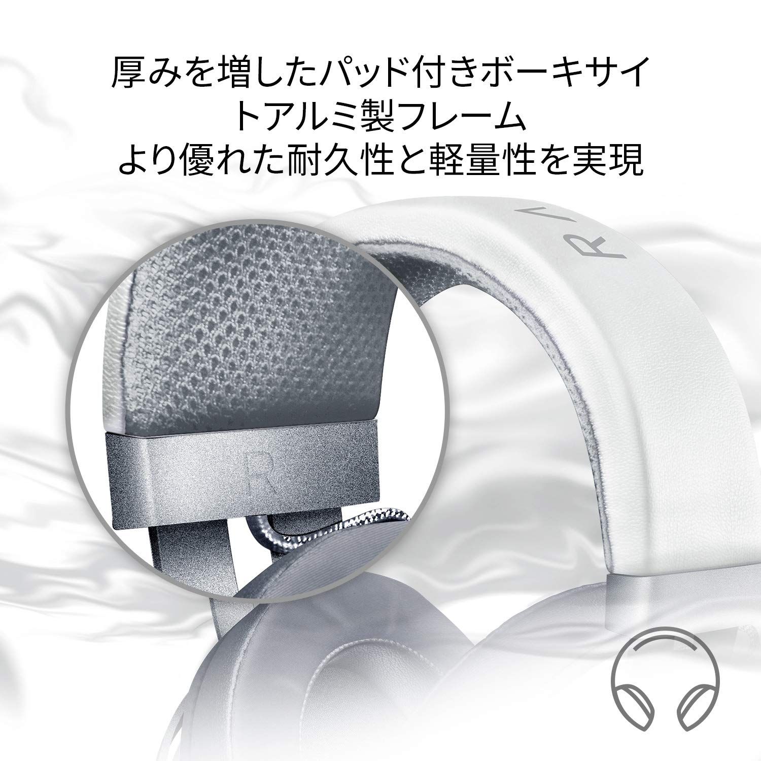 Razer Kraken Mercury White ゲーミングヘッドセット 3.5mm 冷却パッド PS4 PS5 PC Switch スマホ【 日本正規代理店保証品】 RZ04-0 [ホワイト] [50mmドライバー / 指向性マイク / 冷却イヤーパッド] - メルカリ