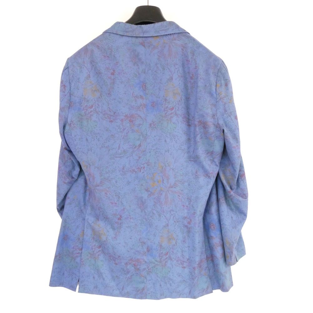 ✫美品✫ ETRO エトロ 裏地総柄プリント 中綿 ブルゾンジャケット 42 ETRO ペイズリー デニムジャケット | ブルー | FARFETCH JP