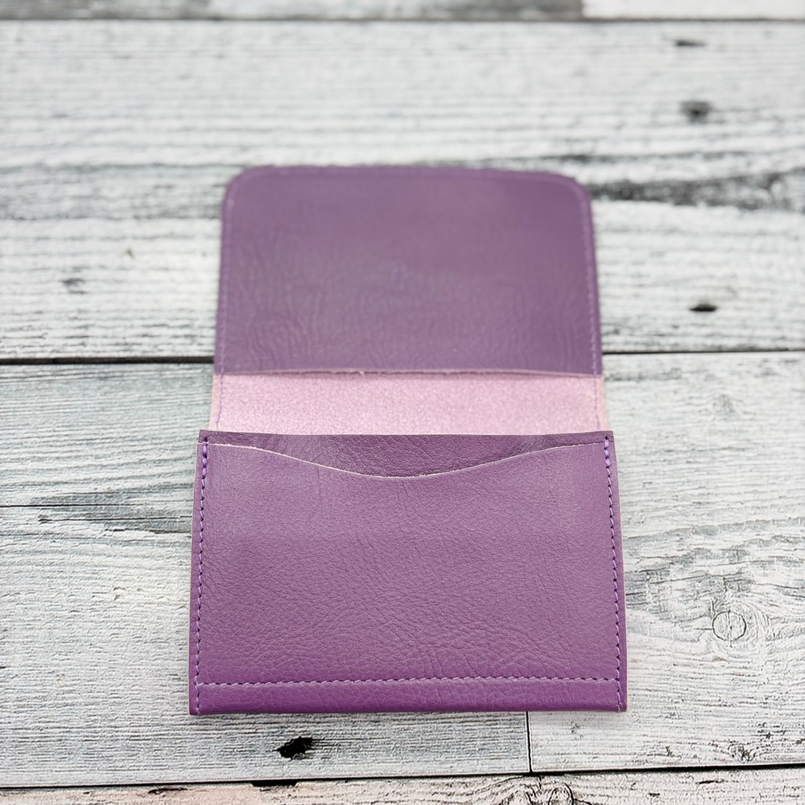 イルビゾンテ カードケース ラベンダー IL BISONTE新品未使用 カード