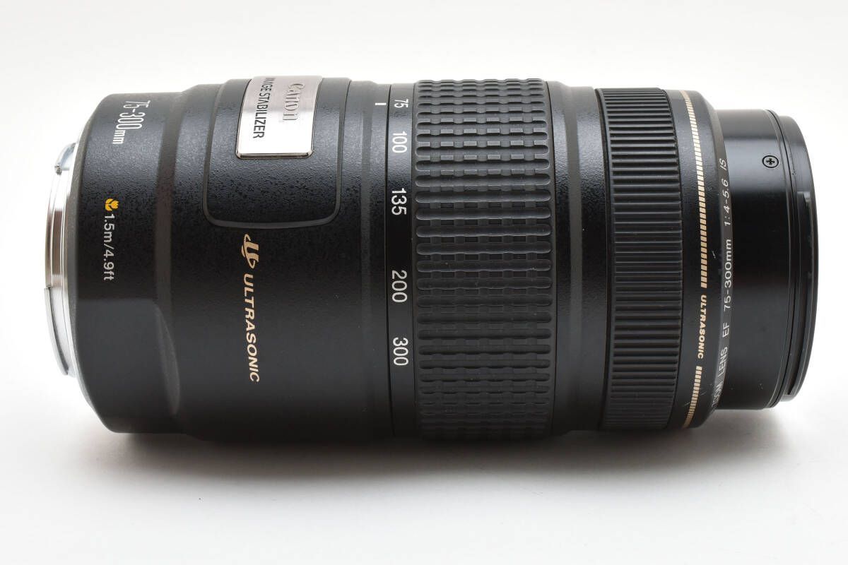 ☆キャノン Canon EF 75-300mm F4-5.6 IS USM☆ W0862＃2992