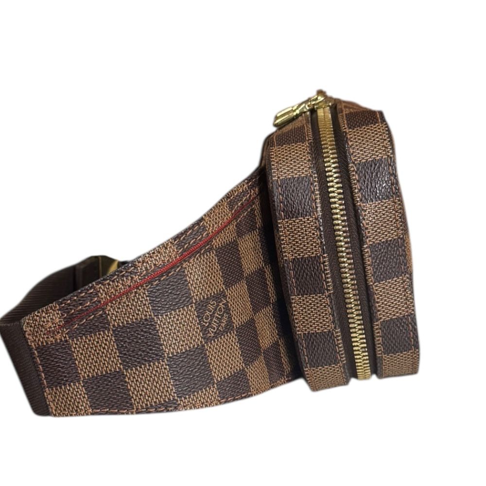 ルイヴィトン ジェロニモス ダミエ ボディバッグ ダミエキャンバス N51994 ブラウン メンズ LOUIS VUITTON 中古 ルイヴィトン ルイ ヴィトン