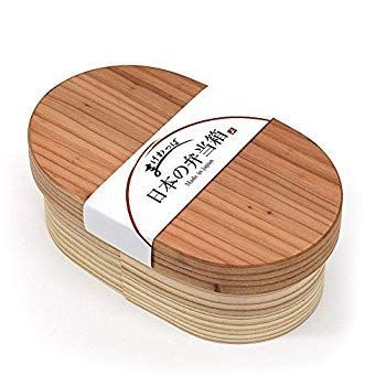 日本製 国産杉 わっぱ弁当 小判型 曲げわっぱ 弁当箱 約500ml ggw725x