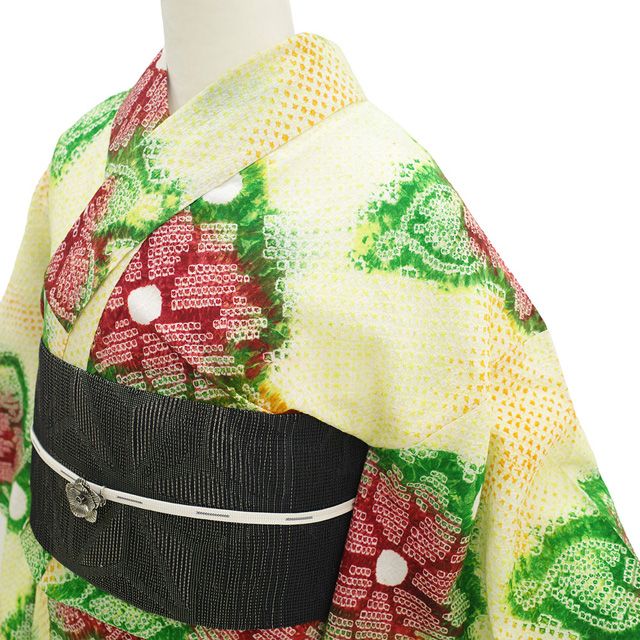 新古品】 夏物 本場有松鳴海絞り 浴衣 未使用 有松 ゆかた 絞り