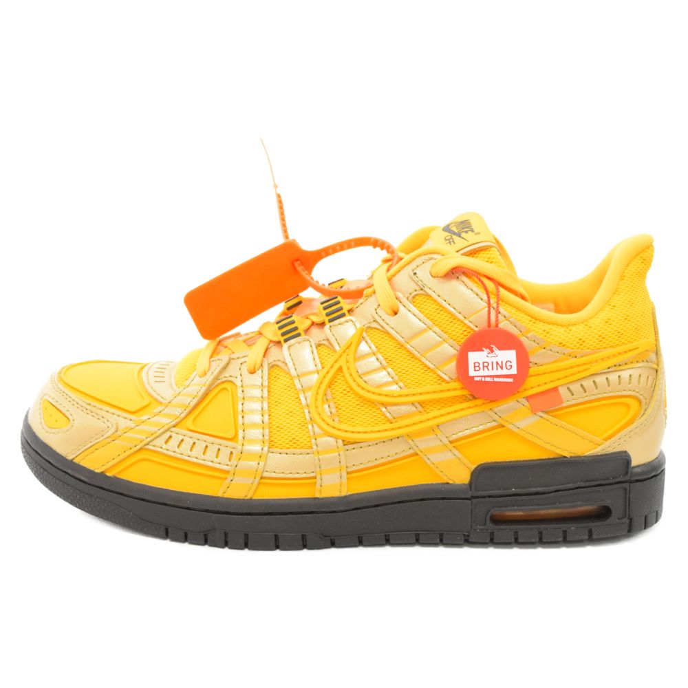 NIKE (ナイキ) ×OFF-WHITE AIR RUBBER DUNK LOW UNIVERSITY GOLD ...