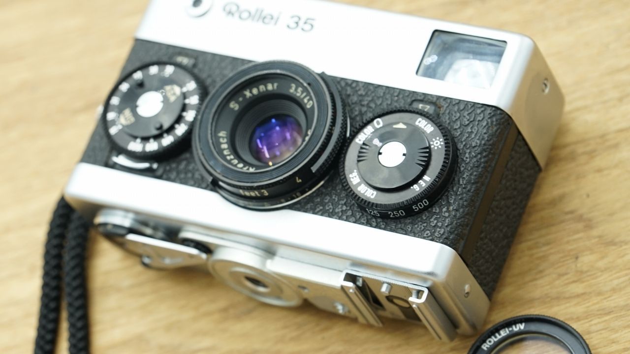 8312 やや訳アリ 希少 S-Xenar Rollei 35 露出計NG - カメラ