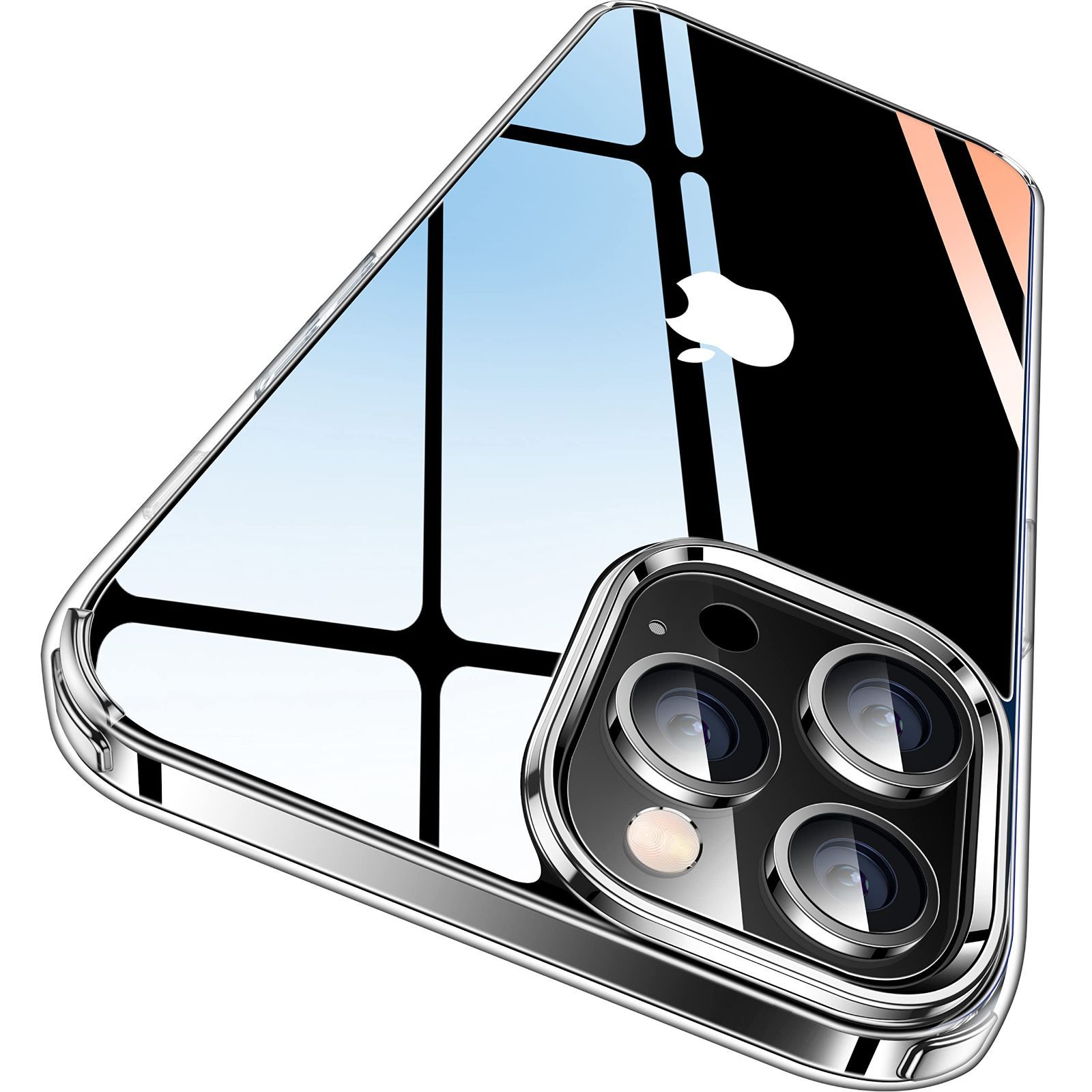 【365日透明感持続・革新耐黄変技術】CASEKOO iPhone 12 / 12Pro 用 ケース クリア 耐衝撃 米軍MIL規格 黄ばみ防止 耐久性 カバー ストラップホール付き ワイヤレス充電対応 2023年新型 携帯カバー ア