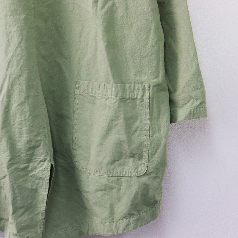 nest Robe コットンリネン超撥水モッズパーカー2023ss