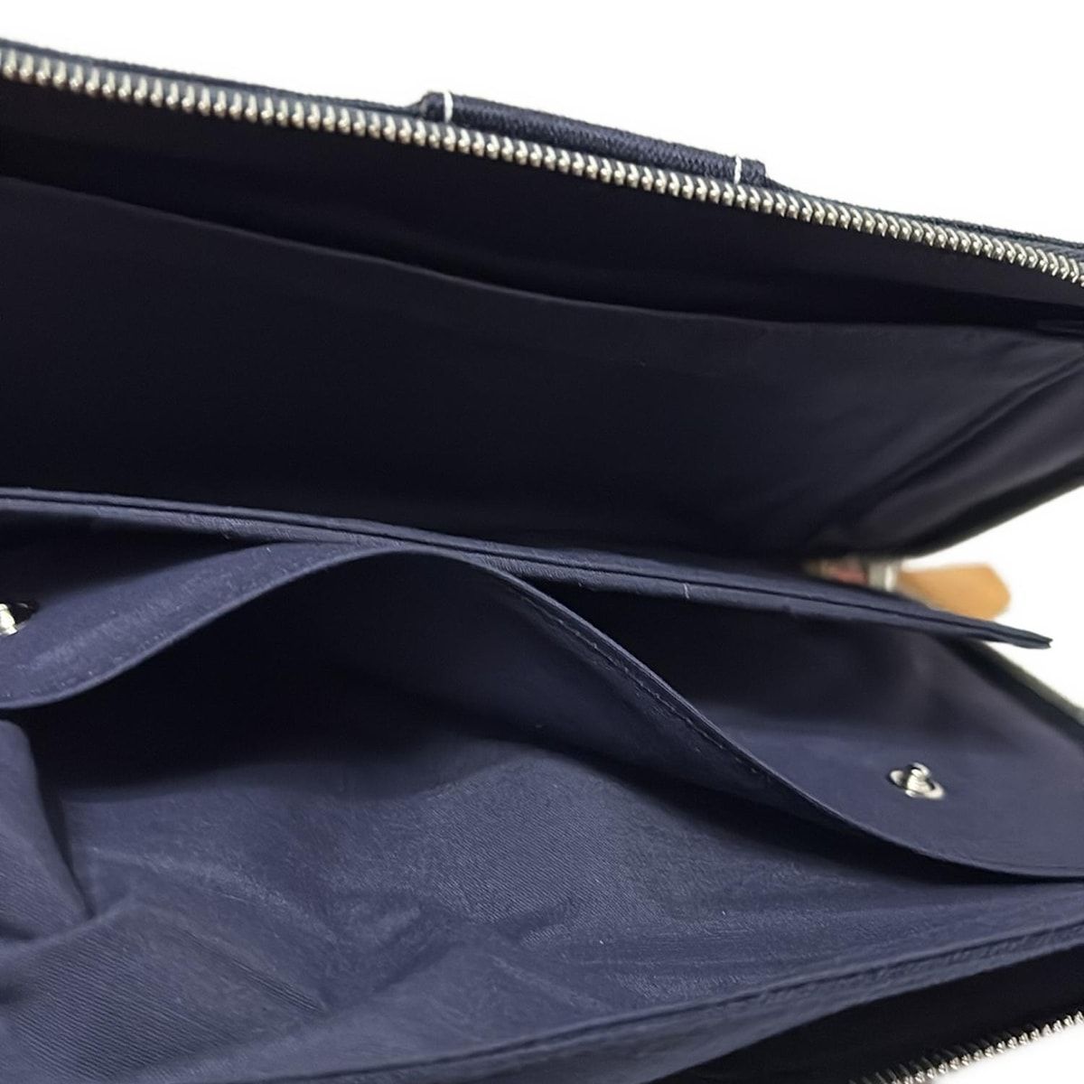 HERMES(エルメス) 長財布 ドーヴィルパースGM キャバン ラウンド  