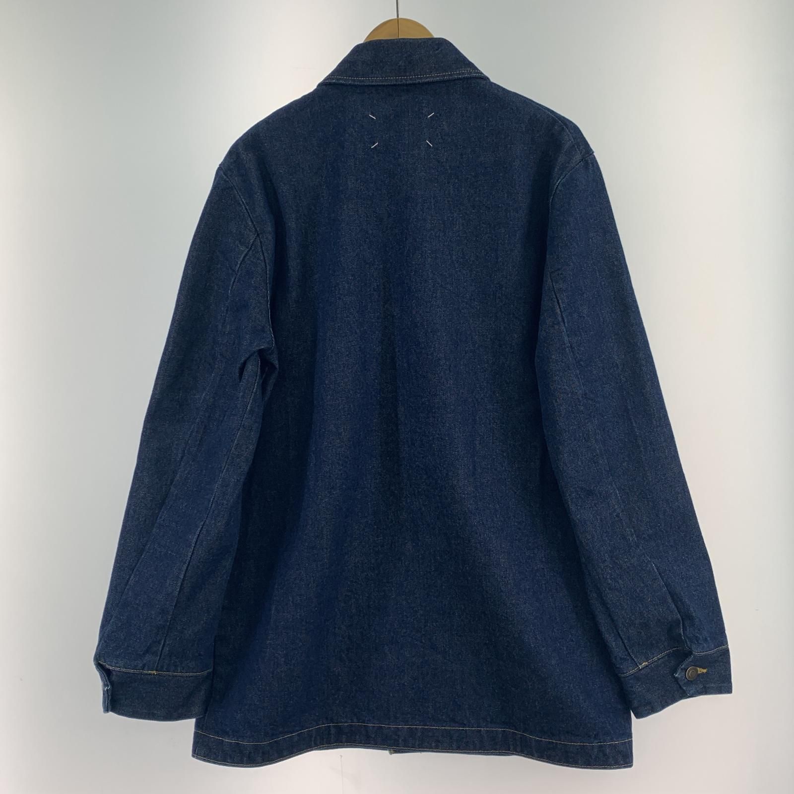 メゾンマルジェラ　デニム　カバーオール　　サイズ40 22AW MAISON MARGIELA デニムカバーオール 40 インディゴ - メルカリ