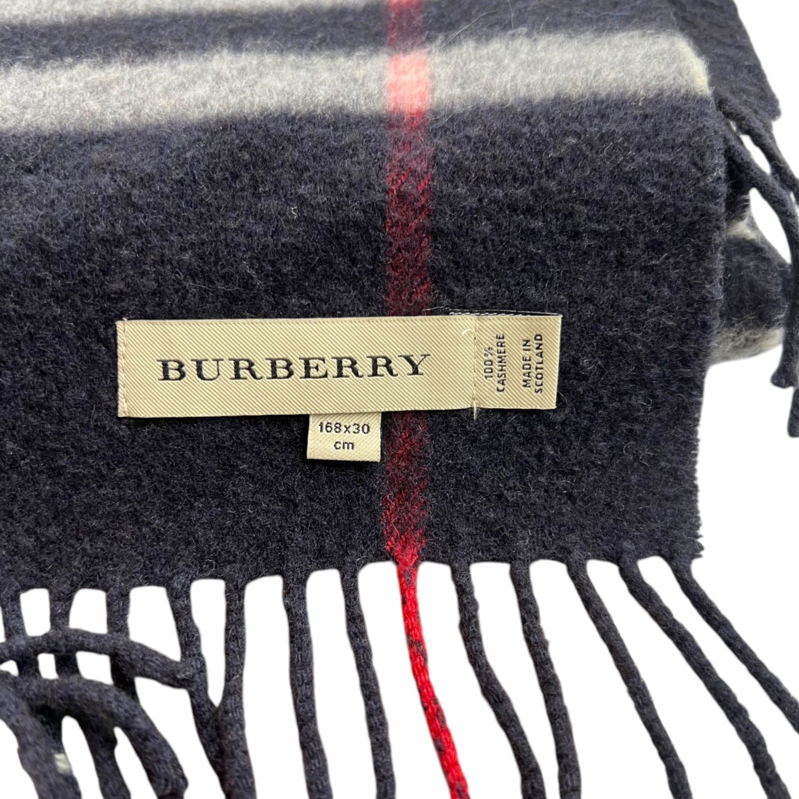 BURBERRY バーバリー カシミヤ マフラー ストール ノバチェック柄