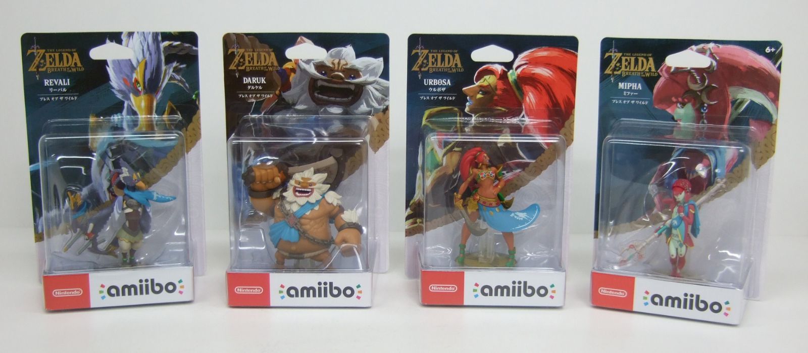 ゼルダの伝説 amiibo フィギュア 4体セット amiibo ゼルダの伝説4体セット