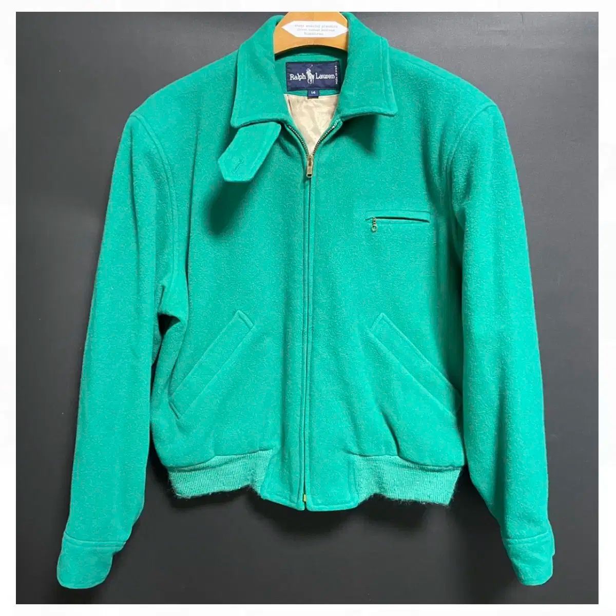 70s ポロ Ralph Lauren(ラルフローレン) ウール スポーツジャケット ヴィンテージ 80s 90s usa ダブルアールエル