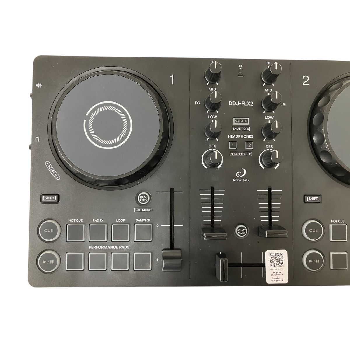 AlphaTheta DDJ-FLX2 DJコントローラー ※Pioneer DJ DDJ-200