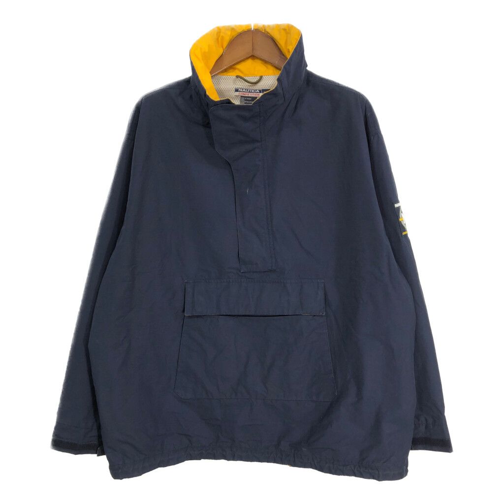 NAUTICA ノーティカ アノラック ジャケット ネイビー (メンズ XXL) 中古 古着 S6244