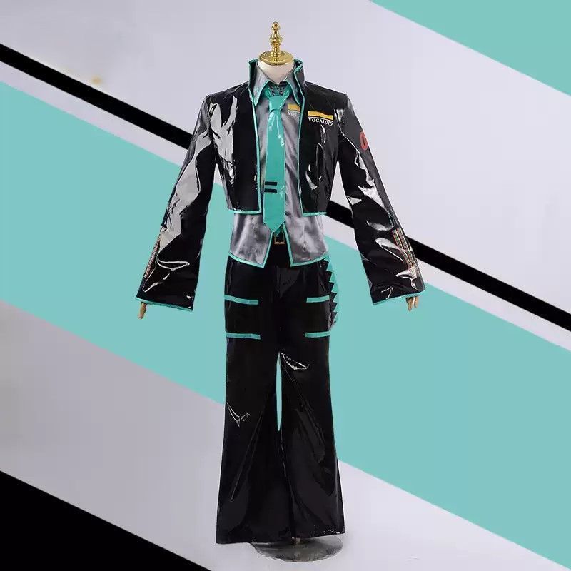 初音ミク 性転換版 MIKUO コスプレ衣装 フルセット アニメ風 豪華キャラクター衣装 高品質素材 舞台撮影用 イベント用 ハロウィン プレゼン